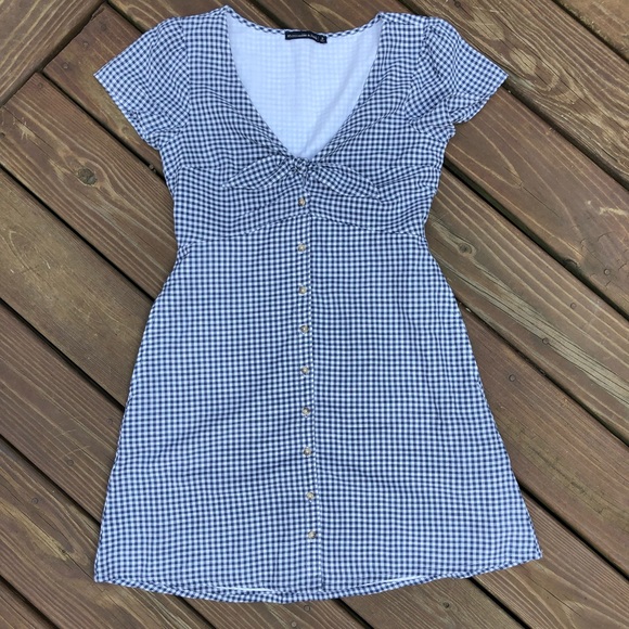 Abercrombie & Fitch Dresses & Skirts - ABERCROMBIE & FITCH S Black&White Checkered Dress